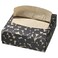 Paper Napkin With Box Patterned 100 In Pack Black/White 32X16 Cm