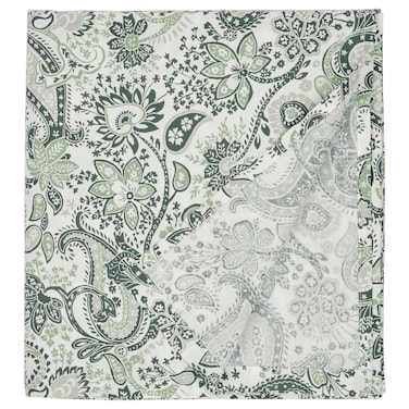 Flat Sheet Green/White 240X260 Cm