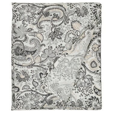 Flat Sheet Grey/White 240X260 Cm