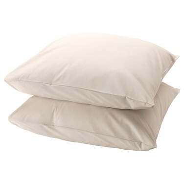 Pillowcase Beige 2 In Pack 65X65 Cm