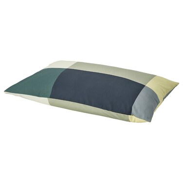 Pillowcase Green/Multicolour 50X80 Cm