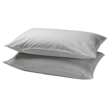 Pillowcase Grey 2 In Pack 50X80 Cm
