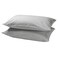 Pillowcase Grey 2 In Pack 50X80 Cm