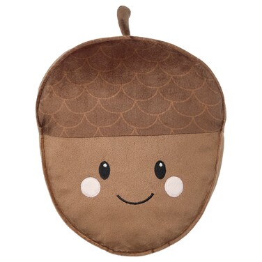 Cushion With Pocket Acorn Shaped/Brown 32X37 Cm