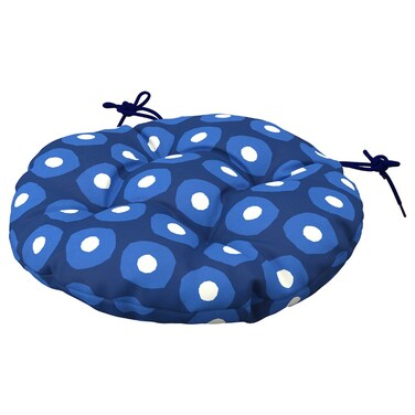 Chair Cushion Outdoor Dark Blue 35 Cm