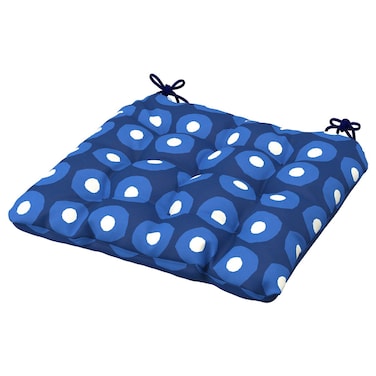 Chair Cushion Outdoor Dark Blue 36X32 Cm