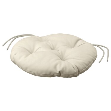 Chair Cushion Outdoor Light Grey-Beige 35 Cm
