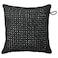Cushion Cover Black Outdoor/Indoor 50X50 Cm
