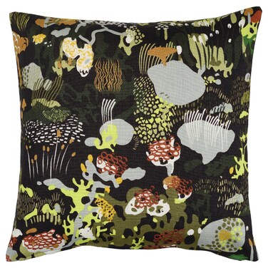 Cushion Cover Black/Multicolour 50X50 Cm