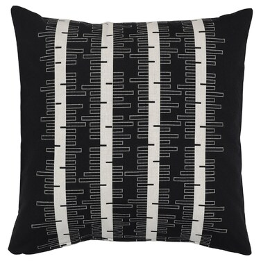 Cushion Cover Black/Off-White 50X50 Cm