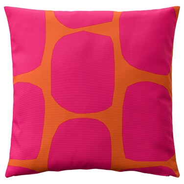 Cushion Cover Bright Pink Bright Orange/Outdoor Indoor 50X50 Cm
