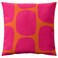 Cushion Cover Bright Pink Bright Orange/Outdoor Indoor 50X50 Cm