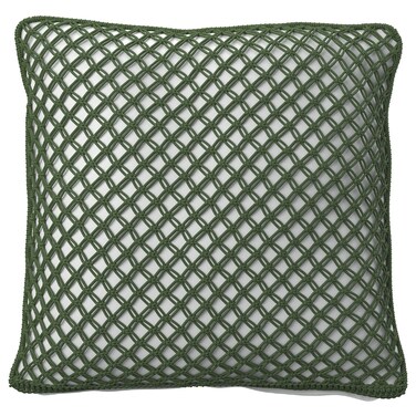Cushion Cover Dark Grey-Green Outdoor/Indoor 50X50 Cm
