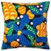 Cushion Cover Multicolour/Floral Pattern 50X50 Cm