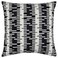 Cushion Cover Off-White/Black 50X50 Cm