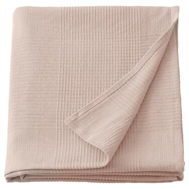 Bedspread Light Pink 150X250 Cm
