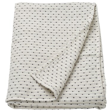 Bedspread Off-White/Anthracite 230X250 Cm