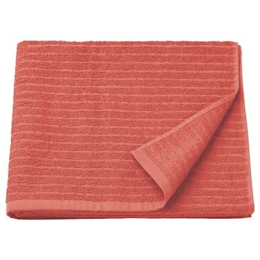 Bath Towel Orange-Red 70X140 Cm
