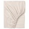 Fitted Sheet Beige 160X200 Cm