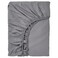 Fitted Sheet Grey 120X200 Cm