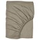Fitted Sheet Grey-Beige 120X200 Cm