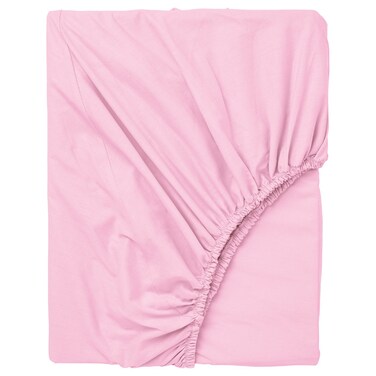Fitted Sheet Pink 180X200 Cm
