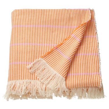 Throw Bright Orange/Pink 130X170 Cm