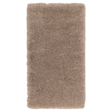 Rug High Pile Beige 80X150 Cm