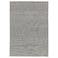 Rug Flatwoven Black/Natural 155X220 Cm