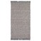 Rug Flatwoven Black/Natural 80X150 Cm