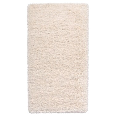 Rug High Pile White 80X150 Cm