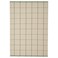 Rug Flatwoven Off-White/Green 133X195 Cm