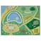 Rug Green 100X133 Cm