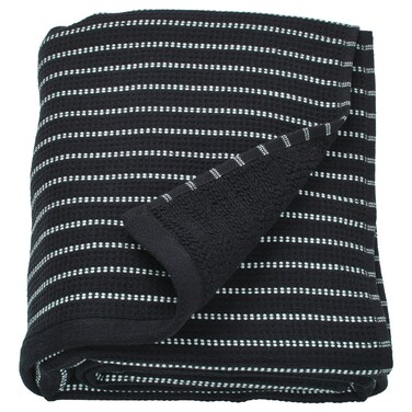 Bath Sheet Black 100X150 Cm