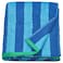 Bath Sheet Bright Blue/Light Blue Striped 100X150 Cm