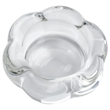 Tealight Holder Clear Glass 3 Cm