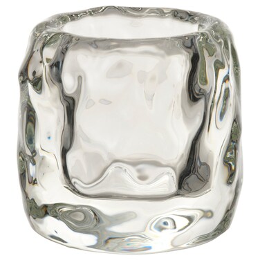 Tealight Holder Clear Glass 8 Cm