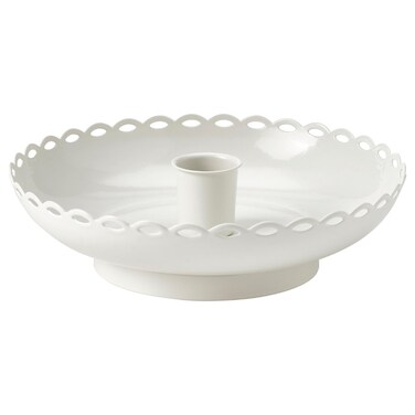 Candlestick Off-White 4 Cm
