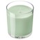 Scented Candle In Glass Apple Light Green 40 Hr