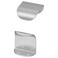 2 In Pack Handle Stainless Steel Colour 40 Mm