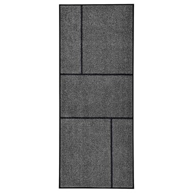 Door Mat Grey/Black 82X200 Cm
