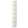Wall Shelf Unit White 30X190 Cm