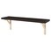 Wall Shelf Brown-Black/Aspen 80X20 Cm