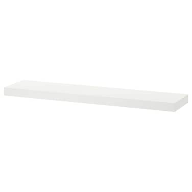 Wall Shelf White 110X26 Cm
