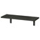 Wall Shelf Brown-Black 80X30 Cm