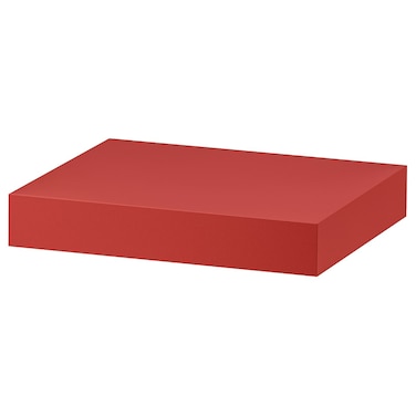 Wall Shelf Red 30X26 Cm