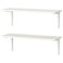 Wall Shelf Combination White/White 59X20 Cm