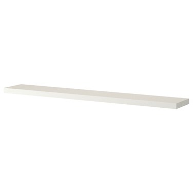 Wall Shelf White 190X26 Cm
