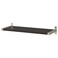 Wall Shelf Brown-Black/Nickel-Plated 80X30 Cm