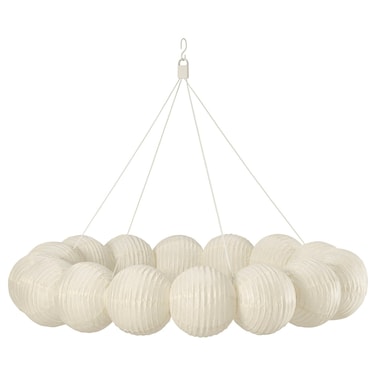 LED Decorative Pendant Lamp Ball Circle/White